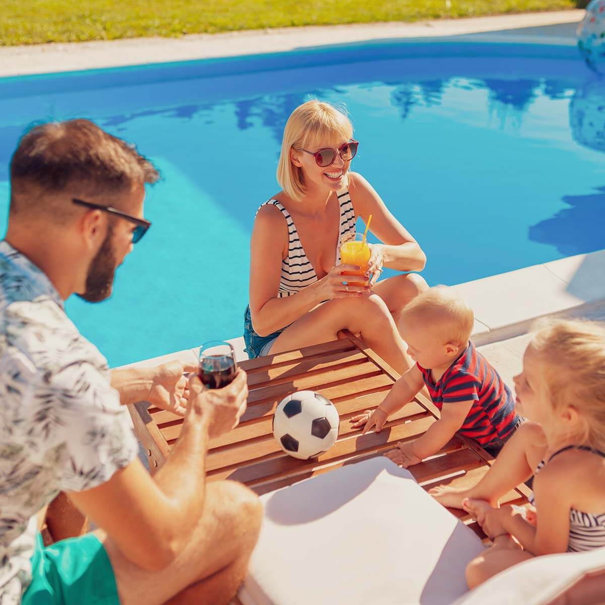 Family vacation with water paradise