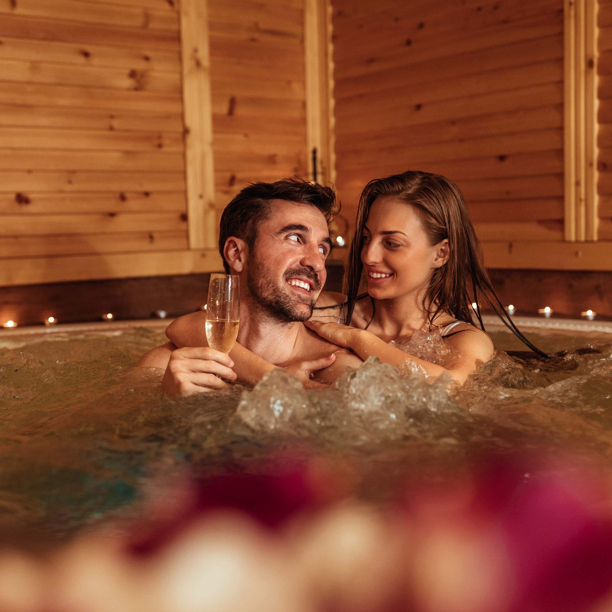 Whirlpool in the spa hotel